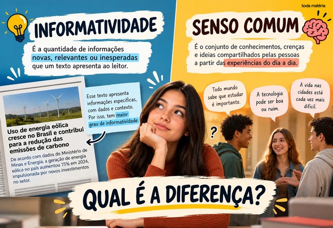 Informatividade e senso comum