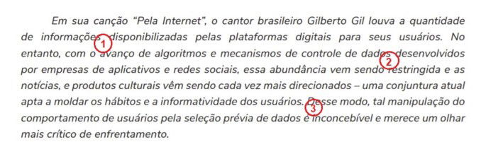 exemplo de introdução