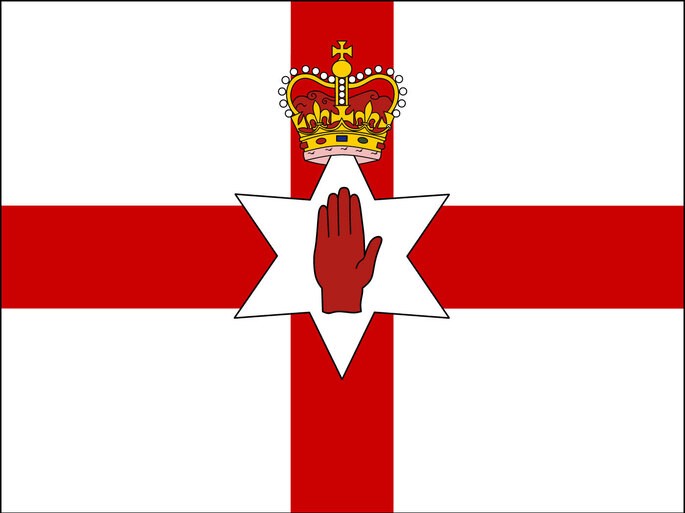Bandeira da Irlanda do Norte