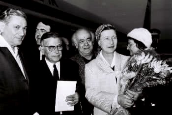 Jean-Paul Sartre e Simone de Beauvoir