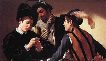 Os Jogadores de Caravaggio