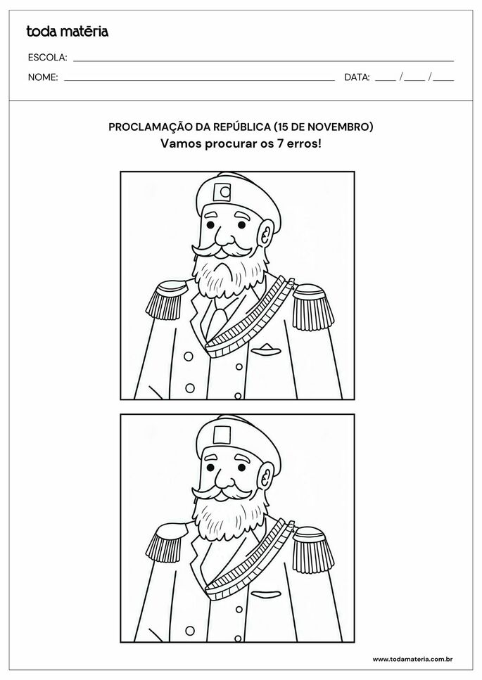 proclamação da republica desenho para colorir