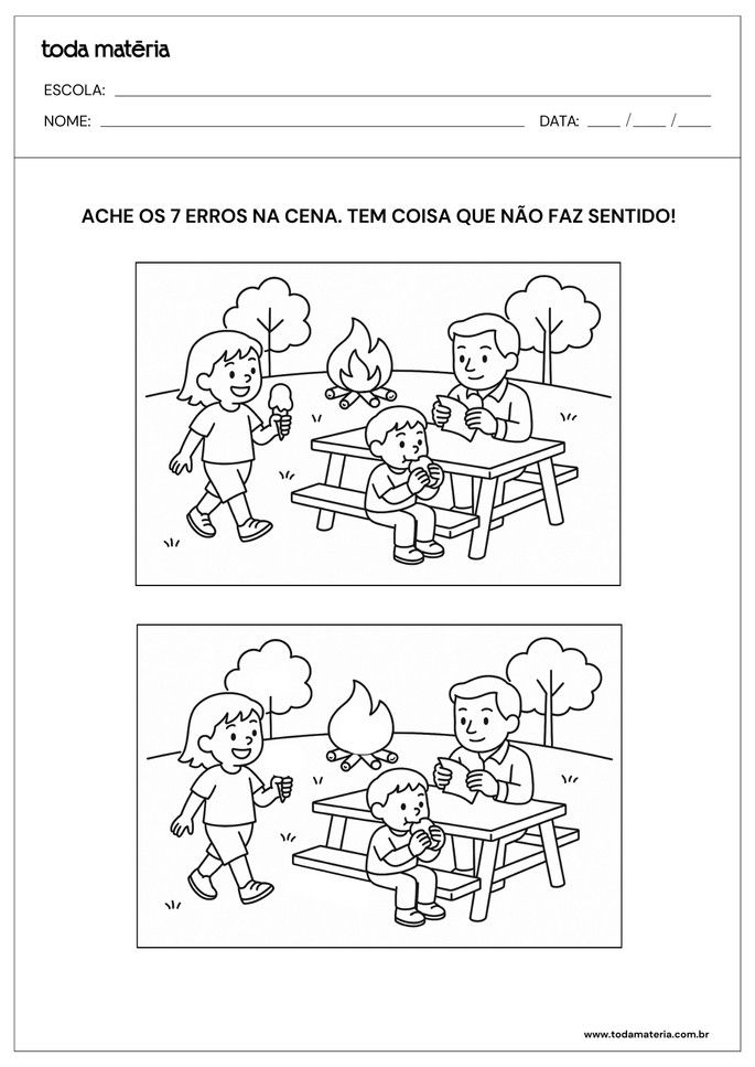jogo dos 7 erros sobre transformacoes reversiveis e irreversiveis