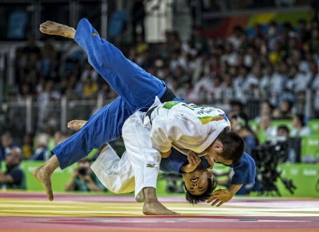 Judocas nos jogos olímpicos Rio 2016