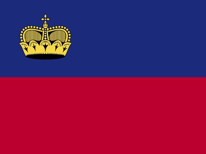 Bandeira de Liechtenstein