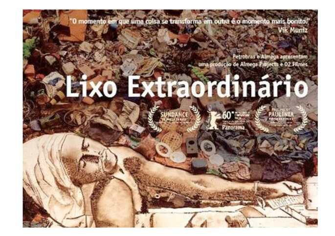 cartaz do filme Lixo Extraordinário, de Vik Muniz