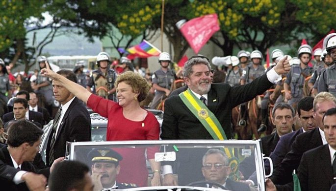 Lula na posse