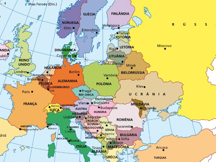 Mapa Da República Italiana, Ucrânia, Estados Unidos Da América