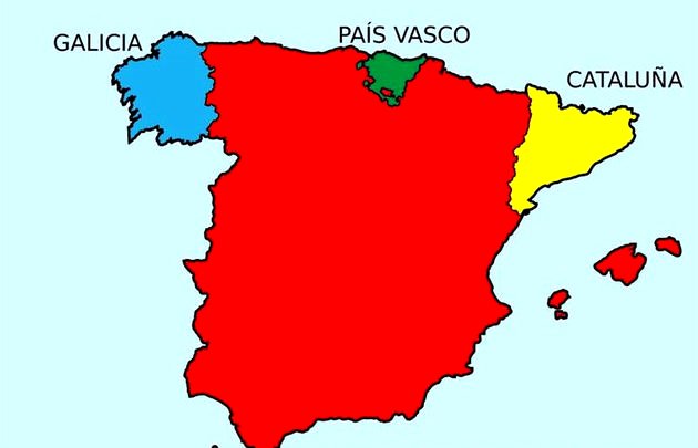 Espanha mapa