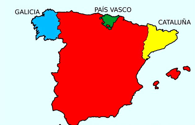 Mapas de Espanha e principais cidades