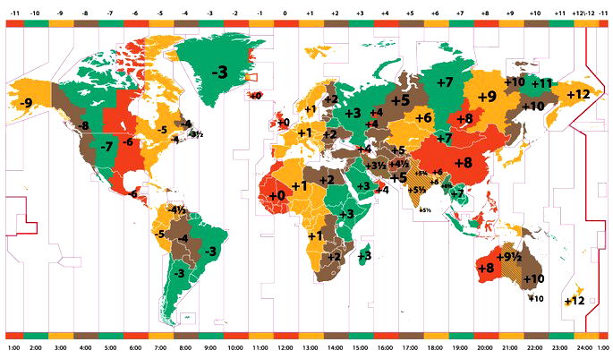 Cartografia 5: Fusos Horários do Brasil e Horário de verão – Master  Geografia