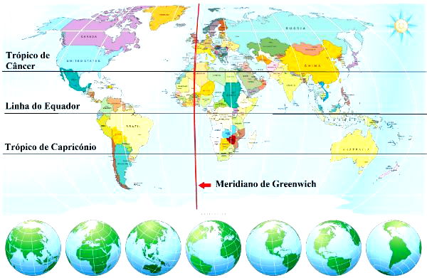 Cartografia 5: Fusos Horários do Brasil e Horário de verão – Master  Geografia