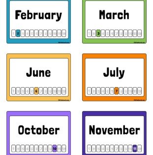 Os meses do ano em Inglês - Inglês Minuto - Como falar os meses do ano 