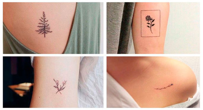 tatuagem minimalista