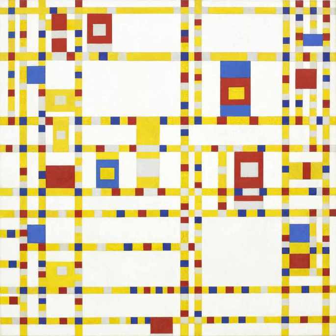 Broadway Boogie-Woogie mondrian