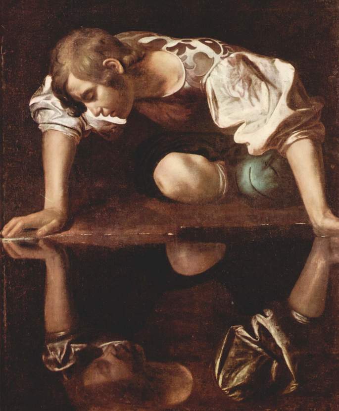 narciso pintura mitológica