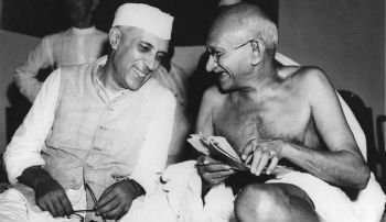 Nehru e Gandhi