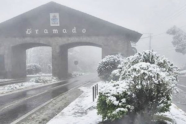 Resultado de imagem para imagens do inverno no brasil
