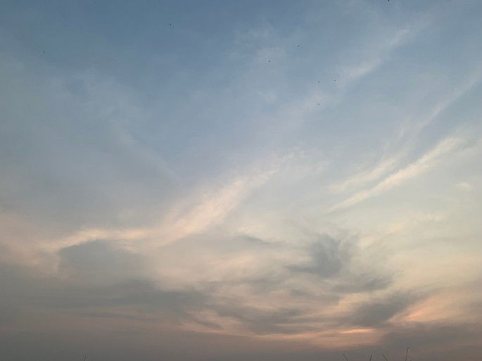 Nuvens altostratus