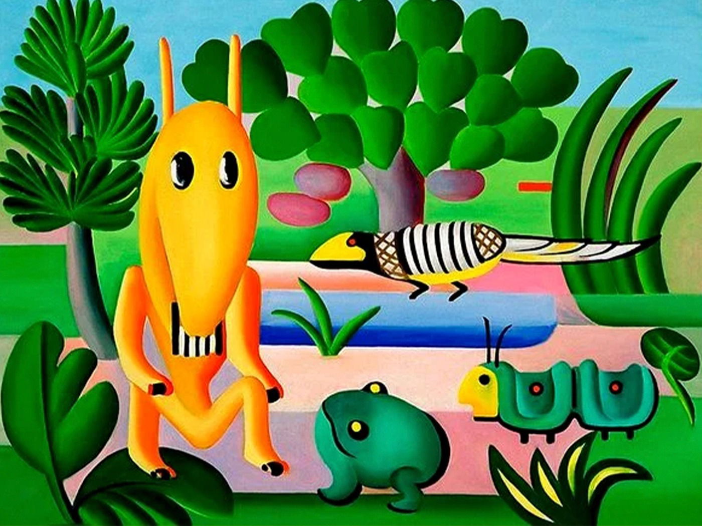 10 obras modernistas de Tarsila do Amaral - Toda Matéria