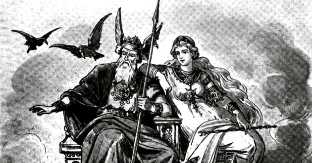 Mitologia Nórdica Odin Frigga