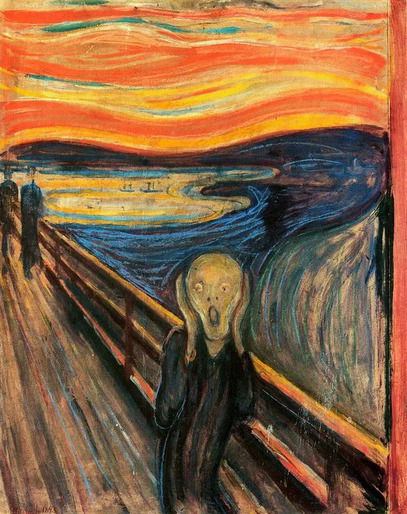 O Grito, de Edward Munch