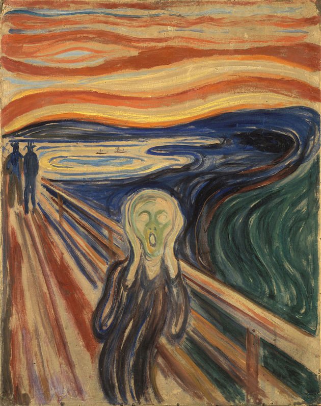 o grito, de Munch