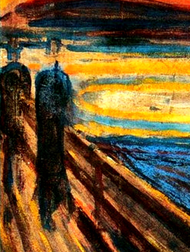 A versão LEGO de 'O Grito', a pintura icônica de Edvard Munch, parece mais  perturbadora do que a original