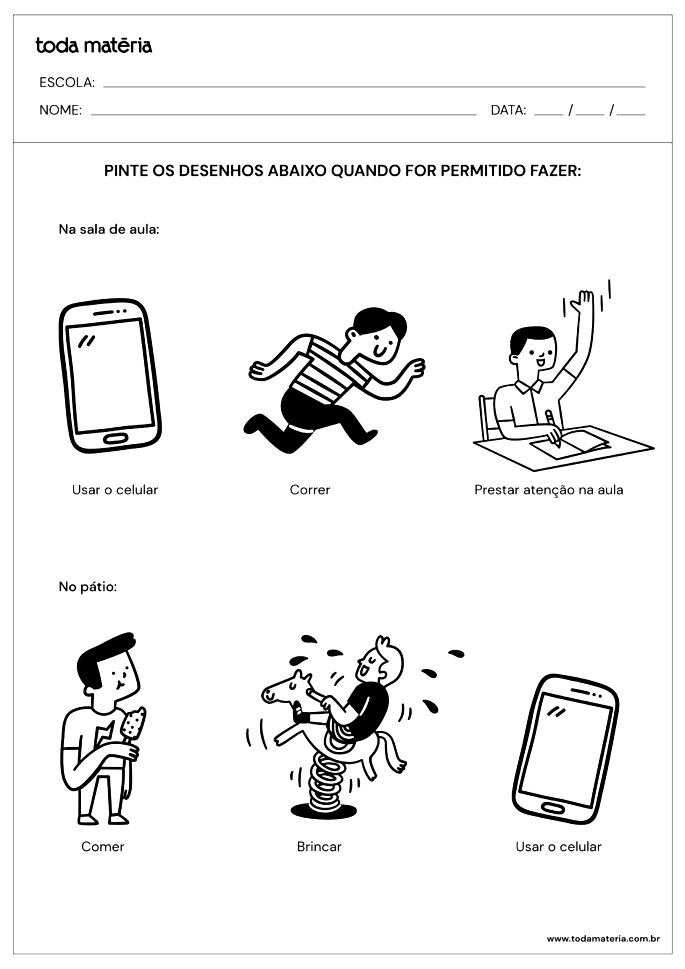 Atividades de Matemática 1º ano Fundamental para Imprimir - Brinquedos de  Papel