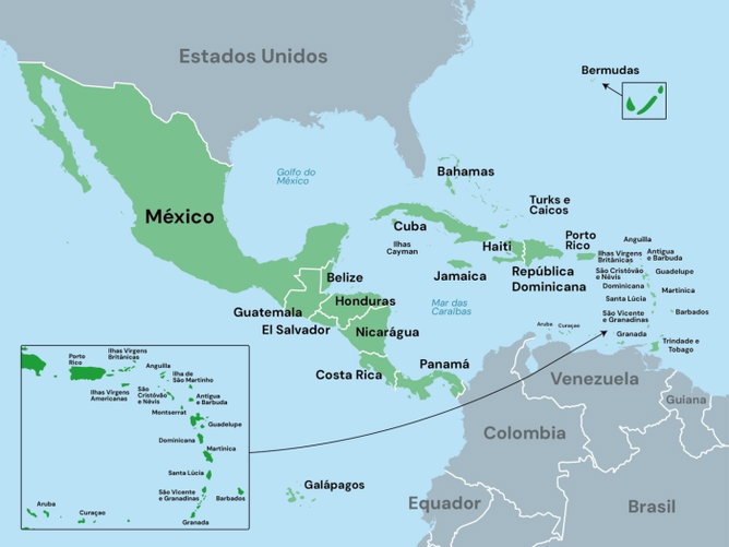 Países da América Central