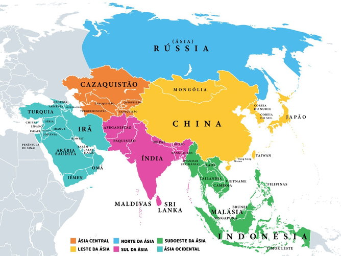 Países da Ásia