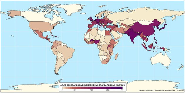 População Relativa Ou Densidade Demográfica 0205