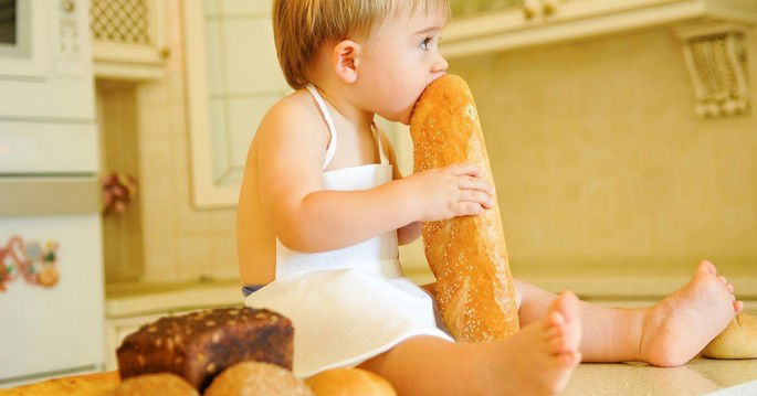 comer pão
