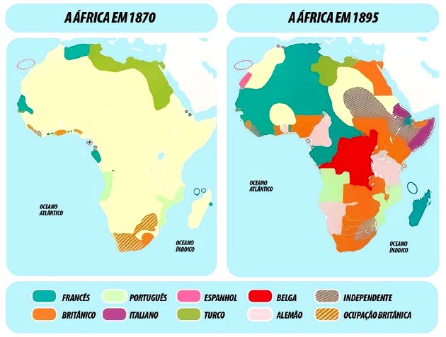 Partilha da África: divisão do continente africano - Toda Matéria