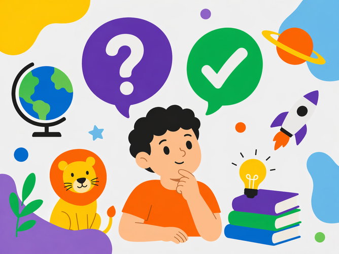 Perguntas e respostas de conhecimentos gerais para crianças (7 a 10 anos)