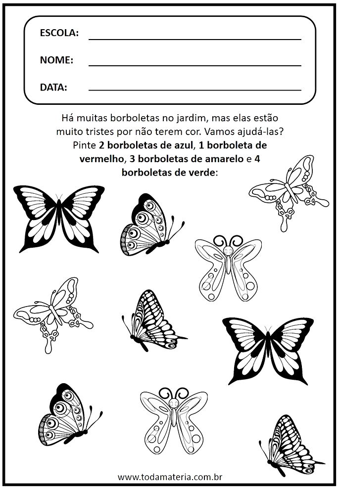 Atividades de Vogais para educação infantil - Toda Matéria