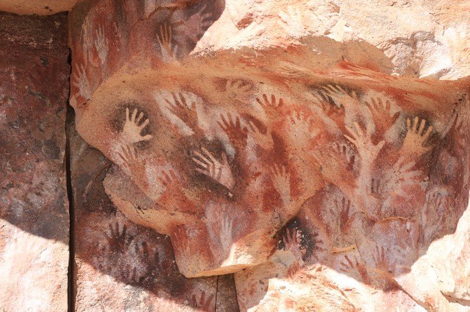 Cueva de las manos, pintura rupestre na Patagônia