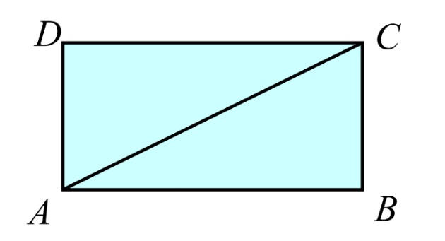 Ejercicios Teorema de Pitágoras: rectángulo diagonal