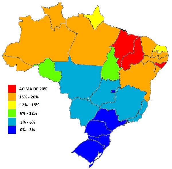 Pobreza no Brasil índice, resumo e causas Toda Matéria