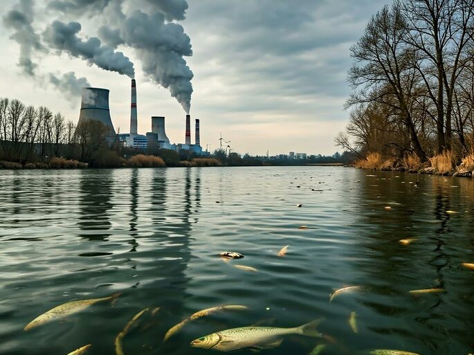 Poluição térmica.