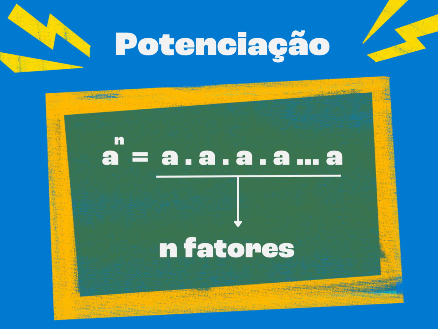 Potenciação (exponenciação): o que é e propriedades das potências