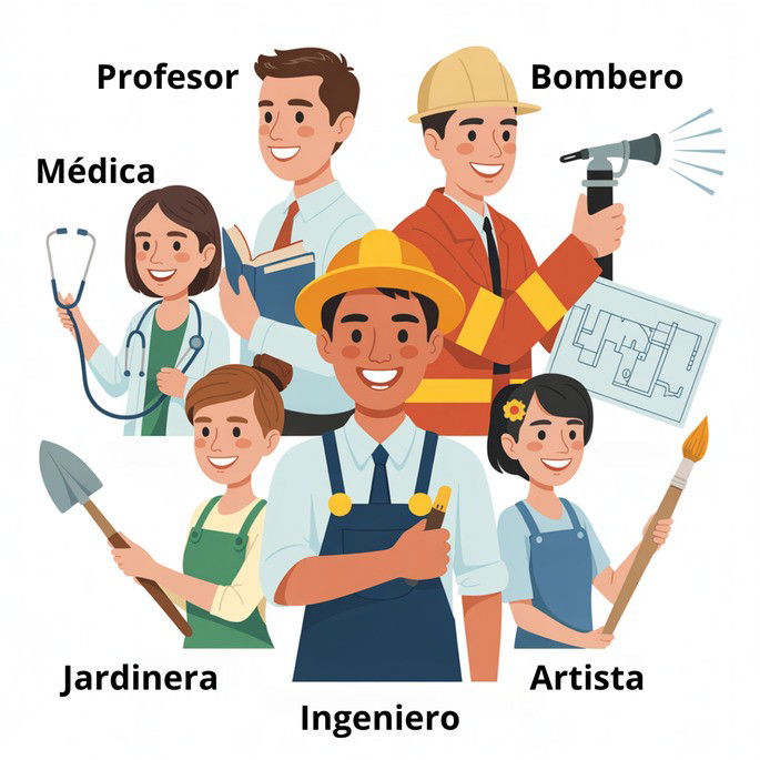 Profesiones en español