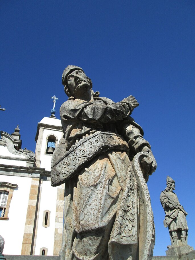 Aleijadinho &ndash; Os Profetas (1800&ndash;1805) Pedra-sab&atilde;o | Santu&aacute;rio de Bom Jesus de Matosinhos, Congonhas (MG)