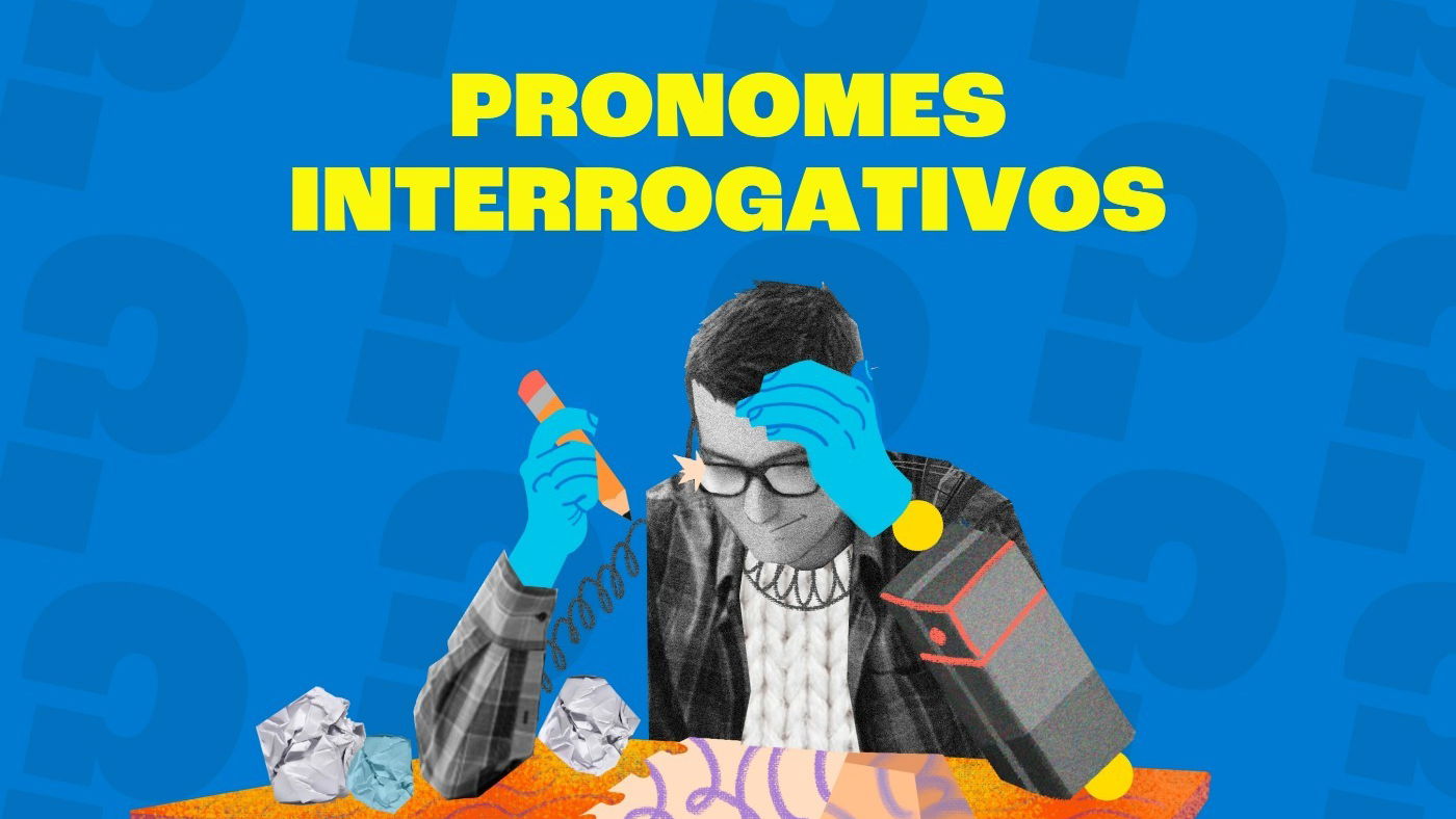 Pronome interrogativo  Materias para concurso, Portugues para