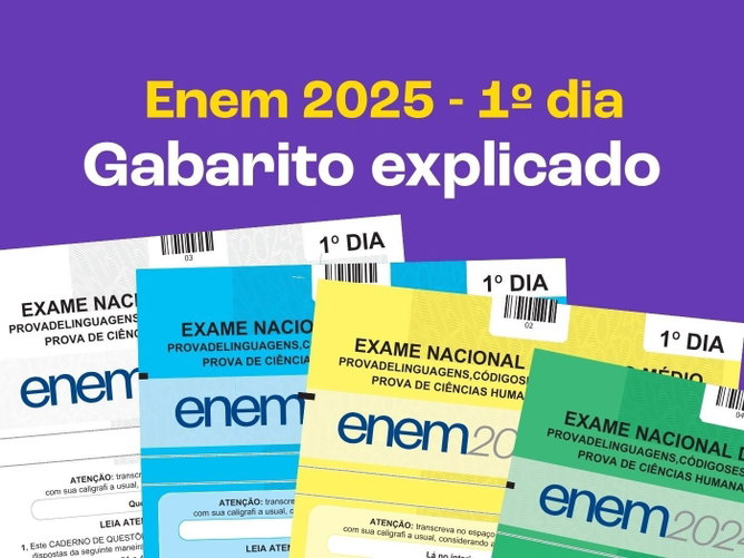 Prova de Linguagens e Ciências Humanas ENEM 2025 (com gabarito explicado)