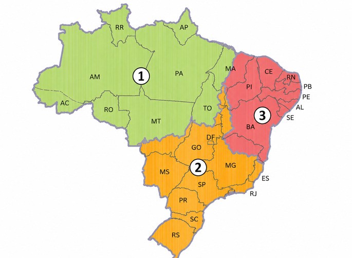 Regi&otilde;es Geoecon&ocirc;micas