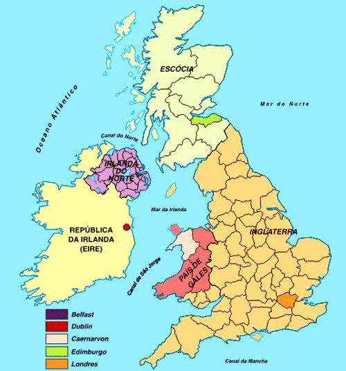 Qual a diferença entre Inglaterra, Grã-Bretanha e Reino Unido