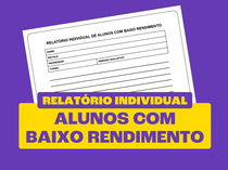 Relatório de alunos com baixo rendimento: como criar e modelos prontos