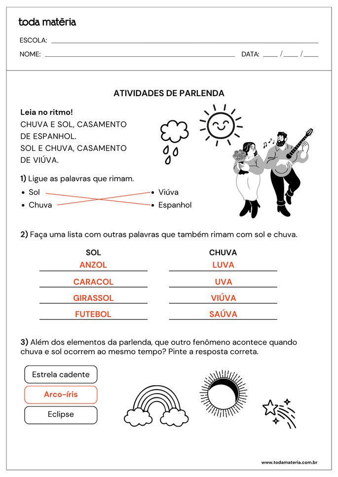Atividades de leitura e interpreta&ccedil;&atilde;o de parlendas (1&ordm; ano do Fundamental)-resposta4