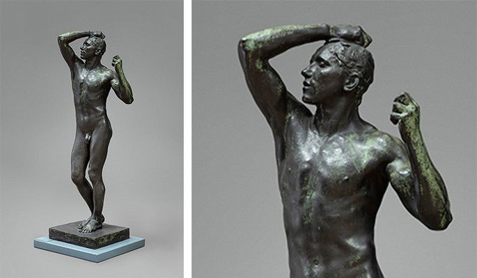 a idade do bronze - rodin